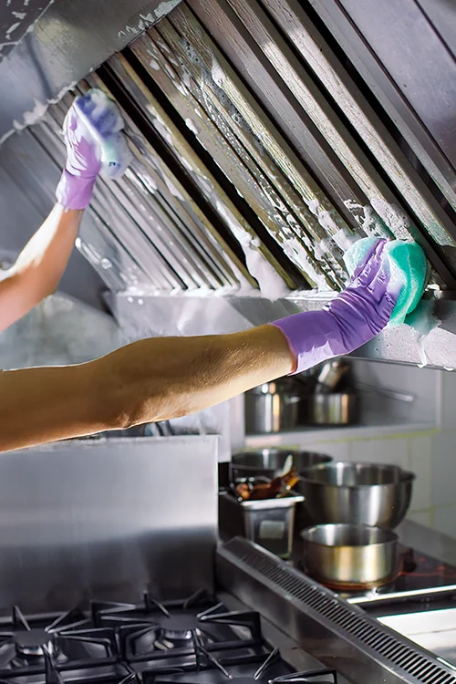 Kitchen Hood Cleaning service in Dubai by Delight IFM